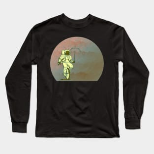 Space Man Fun Long Sleeve T-Shirt